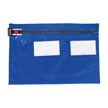 Bank Note Money Bag Button Blue MF4